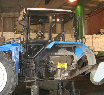 Регулировка и ремонт тормозной системы тракторов марки Беларус.