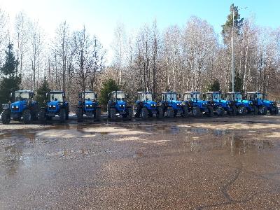 В наличии компании АГЕМА трактора Беларус разных моделей